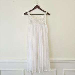 Sundance White Sleeveless Dress